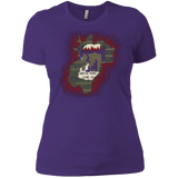 T-Shirts Purple / X-Small Haunted House Women's Premium T-Shirt