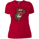 T-Shirts Red / X-Small Haunted House Women's Premium T-Shirt