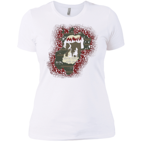T-Shirts White / X-Small Haunted House Women's Premium T-Shirt