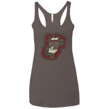 T-Shirts Macchiato / X-Small Haunted House Women's Triblend Racerback Tank