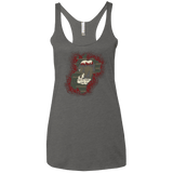 T-Shirts Premium Heather / X-Small Haunted House Women's Triblend Racerback Tank