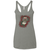 T-Shirts Venetian Grey / X-Small Haunted House Women's Triblend Racerback Tank
