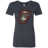 T-Shirts Vintage Navy / Small Haunted House Women's Triblend T-Shirt