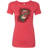 T-Shirts Vintage Red / Small Haunted House Women's Triblend T-Shirt