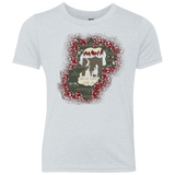 T-Shirts Heather White / YXS Haunted House Youth Triblend T-Shirt
