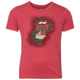 T-Shirts Vintage Red / YXS Haunted House Youth Triblend T-Shirt