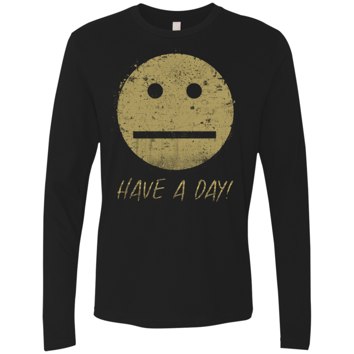 T-Shirts Black / Small Have A Day Men's Premium Long Sleeve