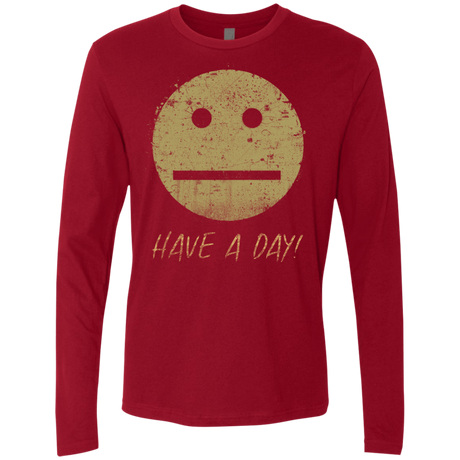 T-Shirts Cardinal / Small Have A Day Men's Premium Long Sleeve