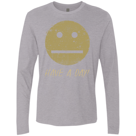 T-Shirts Heather Grey / Small Have A Day Men's Premium Long Sleeve