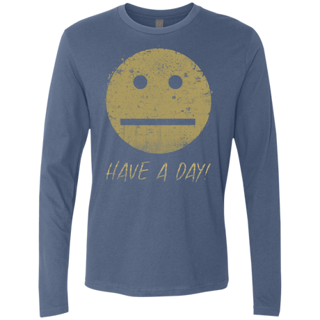 T-Shirts Indigo / Small Have A Day Men's Premium Long Sleeve