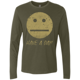 T-Shirts Military Green / Small Have A Day Men's Premium Long Sleeve