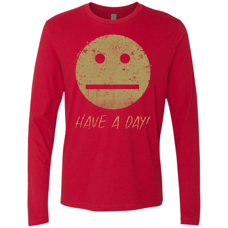 T-Shirts Red / Small Have A Day Men's Premium Long Sleeve