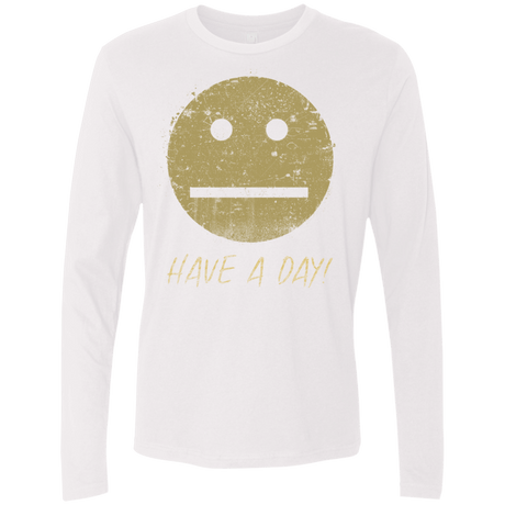 T-Shirts White / Small Have A Day Men's Premium Long Sleeve