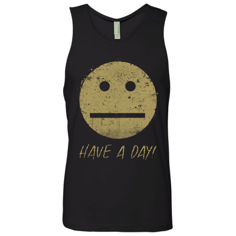 T-Shirts Black / Small Have A Day Men's Premium Tank Top