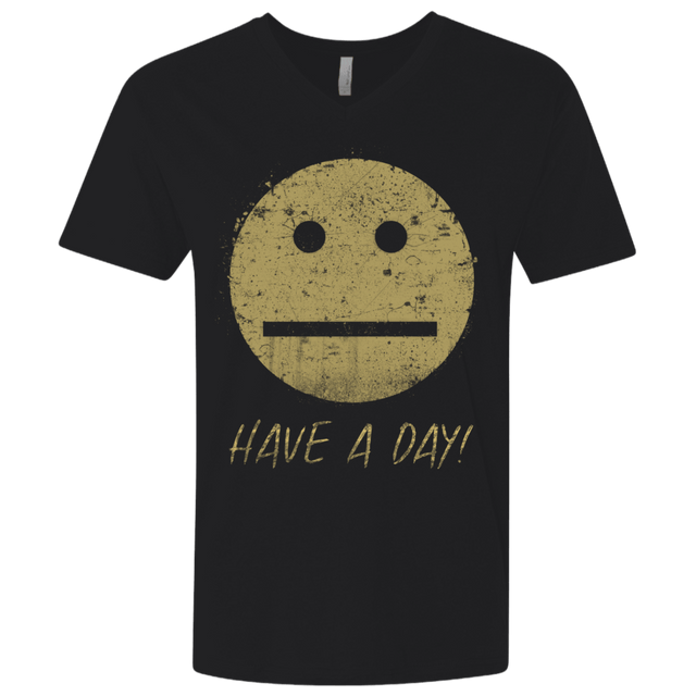 T-Shirts Black / X-Small Have A Day Men's Premium V-Neck