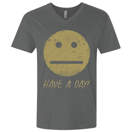 T-Shirts Heavy Metal / X-Small Have A Day Men's Premium V-Neck