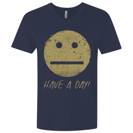 T-Shirts Midnight Navy / X-Small Have A Day Men's Premium V-Neck