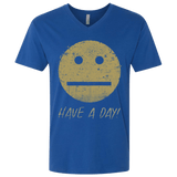 T-Shirts Royal / X-Small Have A Day Men's Premium V-Neck