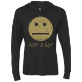 T-Shirts Vintage Black / X-Small Have A Day Triblend Long Sleeve Hoodie Tee