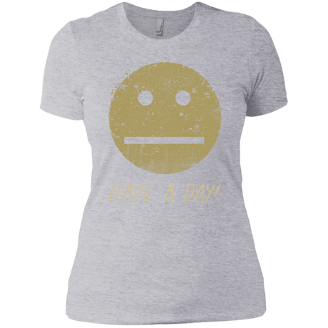 T-Shirts Heather Grey / X-Small Have A Day Women's Premium T-Shirt