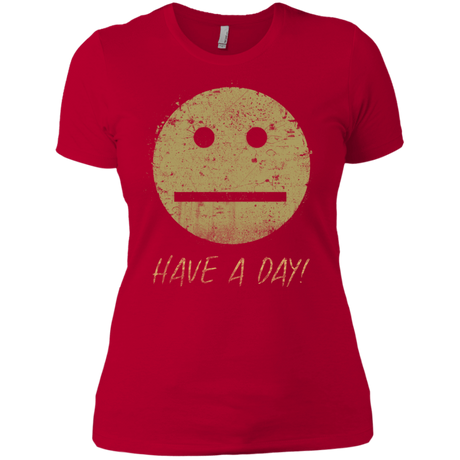 T-Shirts Red / X-Small Have A Day Women's Premium T-Shirt