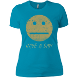 T-Shirts Turquoise / X-Small Have A Day Women's Premium T-Shirt