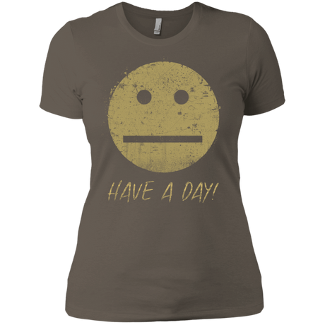T-Shirts Warm Grey / X-Small Have A Day Women's Premium T-Shirt