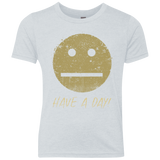 T-Shirts Heather White / YXS Have A Day Youth Triblend T-Shirt
