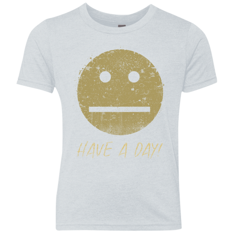 T-Shirts Heather White / YXS Have A Day Youth Triblend T-Shirt