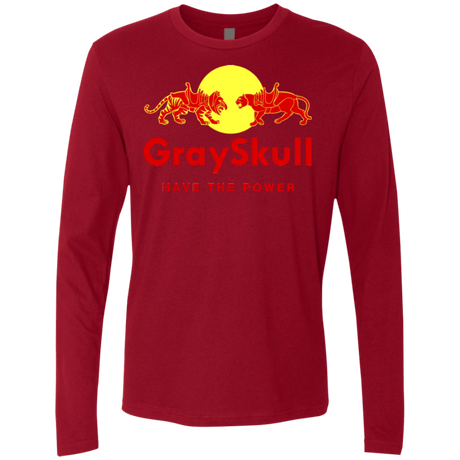 T-Shirts Cardinal / Small Have the power Men's Premium Long Sleeve