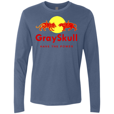 T-Shirts Indigo / Small Have the power Men's Premium Long Sleeve