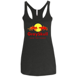 Have the power Women's Triblend Racerback Tank
