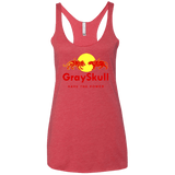 T-Shirts Vintage Red / X-Small Have the power Women's Triblend Racerback Tank