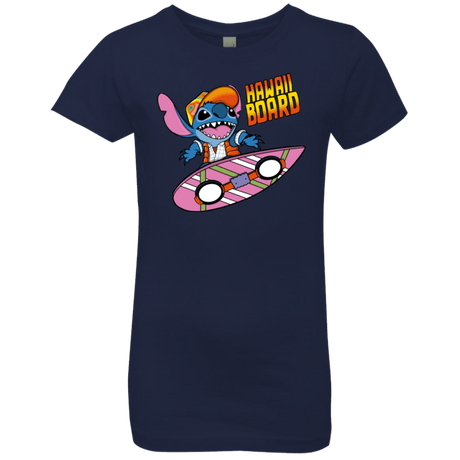 T-Shirts Midnight Navy / YXS Hawaii Board Girls Premium T-Shirt