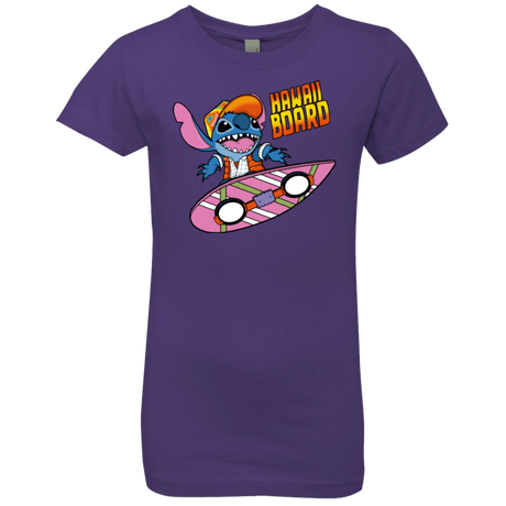 T-Shirts Purple Rush / YXS Hawaii Board Girls Premium T-Shirt