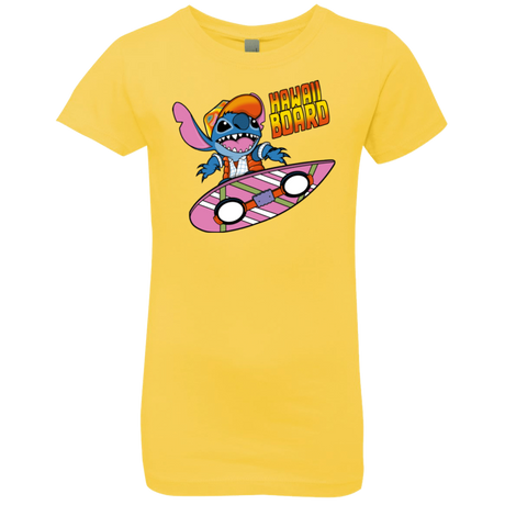 T-Shirts Vibrant Yellow / YXS Hawaii Board Girls Premium T-Shirt