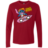 T-Shirts Cardinal / Small Hawaii Board Men's Premium Long Sleeve