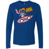 T-Shirts Royal / Small Hawaii Board Men's Premium Long Sleeve
