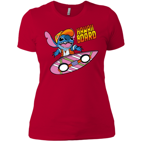 T-Shirts Red / X-Small Hawaii Board Women's Premium T-Shirt