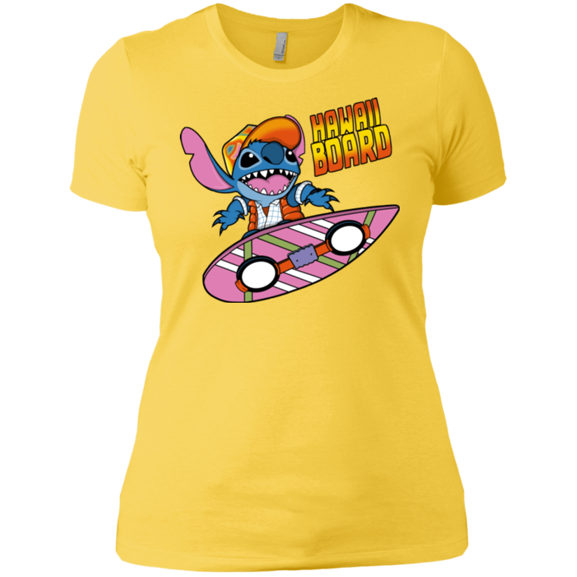 T-Shirts Vibrant Yellow / X-Small Hawaii Board Women's Premium T-Shirt