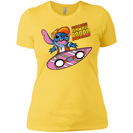 T-Shirts Vibrant Yellow / X-Small Hawaii Board Women's Premium T-Shirt