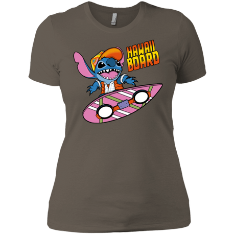 T-Shirts Warm Grey / X-Small Hawaii Board Women's Premium T-Shirt