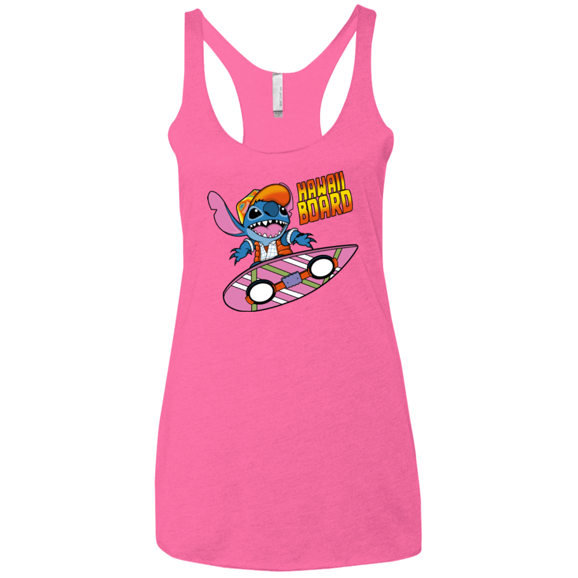 T-Shirts Vintage Pink / X-Small Hawaii Board Women's Triblend Racerback Tank