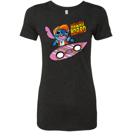 T-Shirts Vintage Black / Small Hawaii Board Women's Triblend T-Shirt