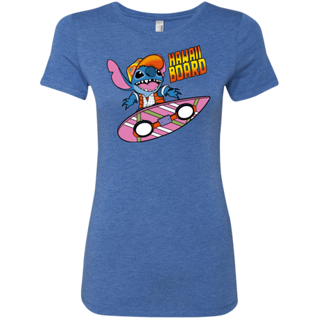 T-Shirts Vintage Royal / Small Hawaii Board Women's Triblend T-Shirt