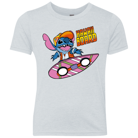 T-Shirts Heather White / YXS Hawaii Board Youth Triblend T-Shirt