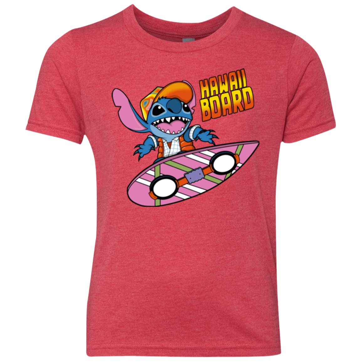 T-Shirts Vintage Red / YXS Hawaii Board Youth Triblend T-Shirt