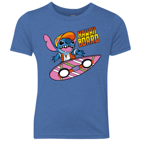 T-Shirts Vintage Royal / YXS Hawaii Board Youth Triblend T-Shirt