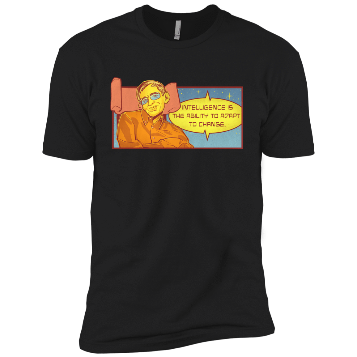 T-Shirts Black / YXS HAWKING intelligance Boys Premium T-Shirt