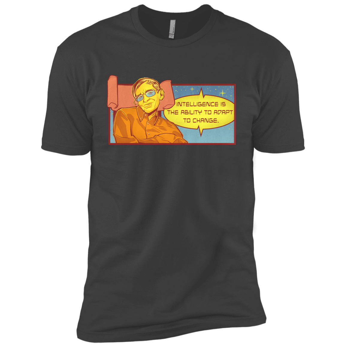 T-Shirts Heavy Metal / YXS HAWKING intelligance Boys Premium T-Shirt